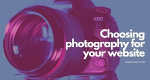 choosing photography for your site